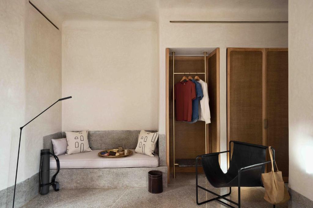 Posezení v ubytování Maison Brummell Majorelle