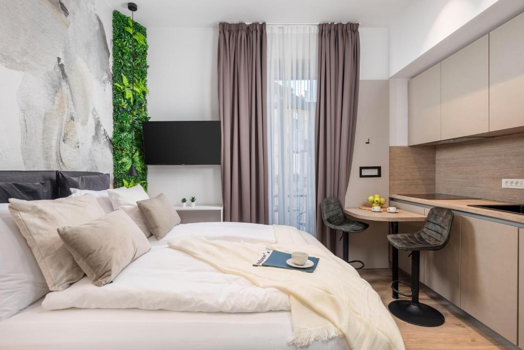 Molo Longo - Central Apartments & Rooms - Studio公寓 - 奴隶Vajnera Cice 1街，三楼