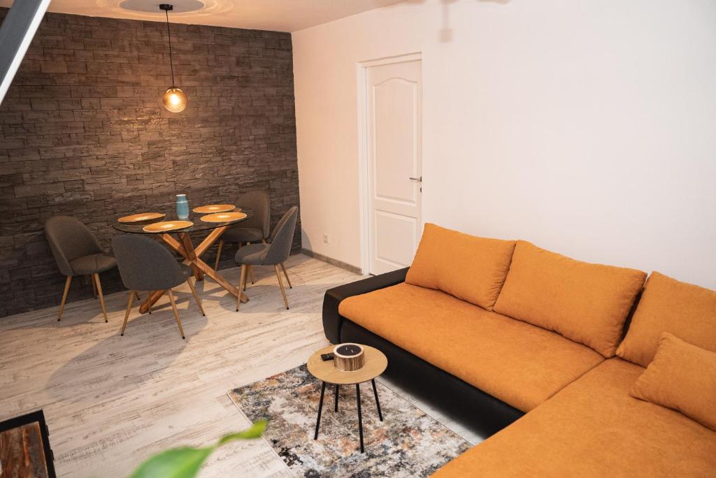 Posezení v ubytování MJ Apartment