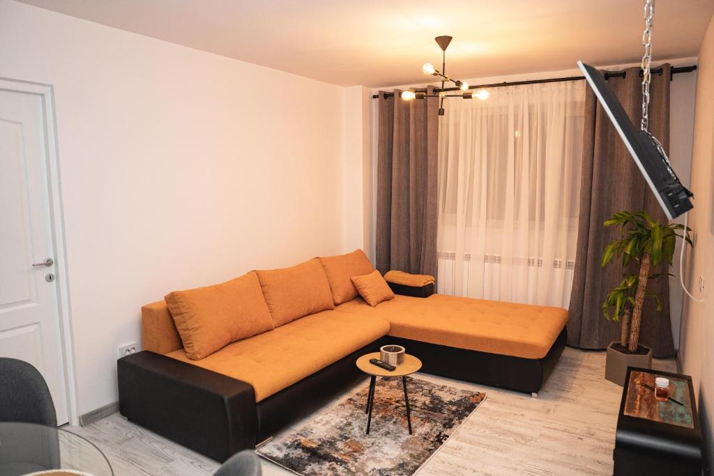 Posezení v ubytování MJ Apartment