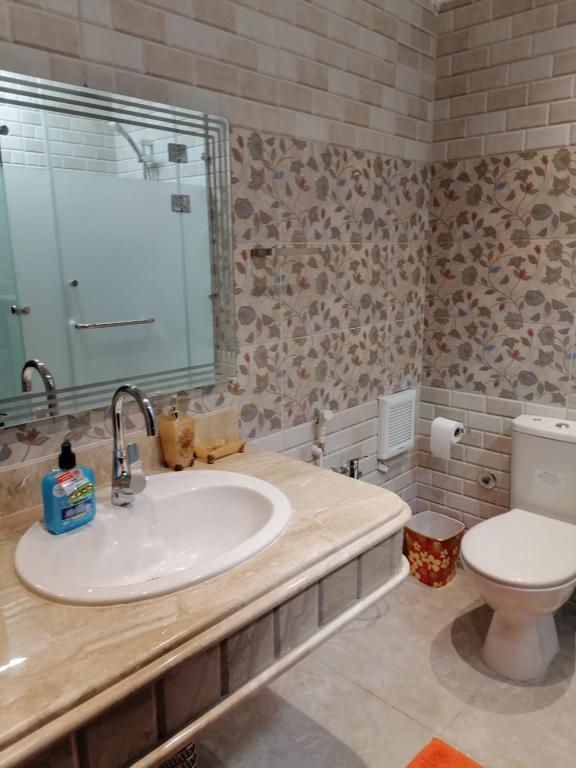Koupelna v ubytování Cozy fully furnished studio