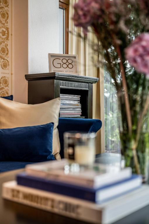 Posezení v ubytování G88 RESIDENCE