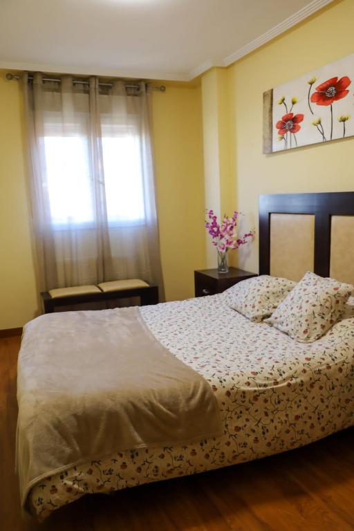 Posteľ alebo postele v izbe v ubytovaní Casa MJ