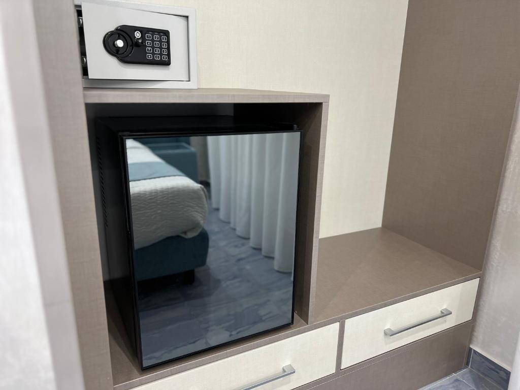 Postel nebo postele na pokoji v ubytování Hotel Paradiso