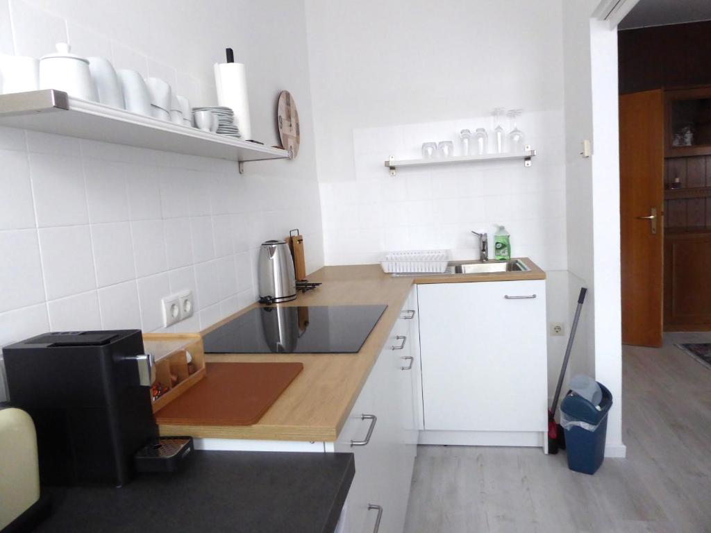 Kuchyňa alebo kuchynka v ubytovaní Wohhhlfühl Appartement im Zentrum Graz