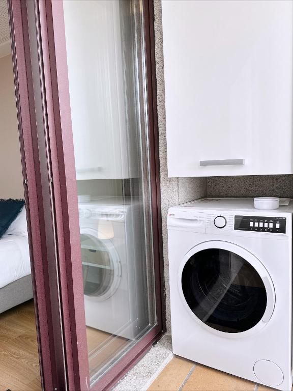 Fotografia z galérie ubytovania Estudio céntrico 2 con terraza y parking privado v destinácii Ourense