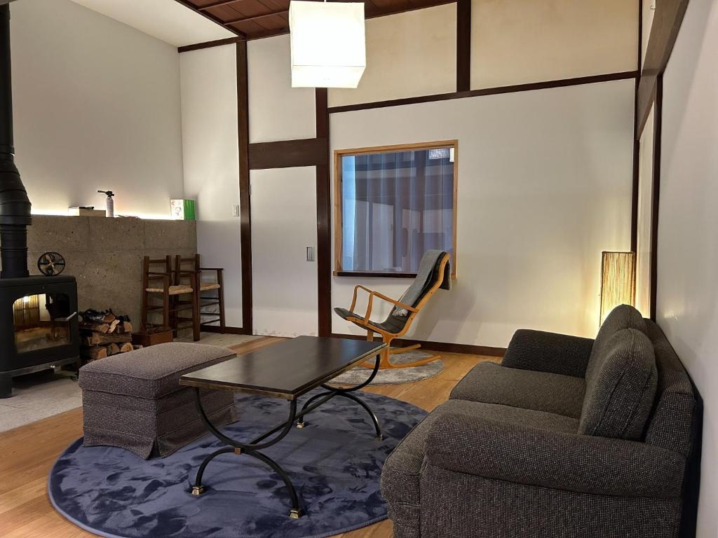 Et sittehjørne på Satoyama villa DEN - Vacation STAY 14150