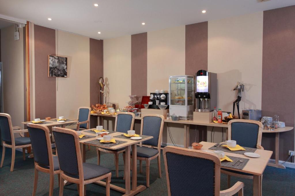 Restaurace v ubytování Logis Le Luth