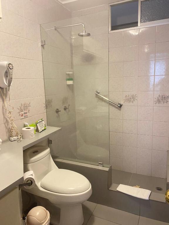 Koupelna v ubytování Suites Metropoli