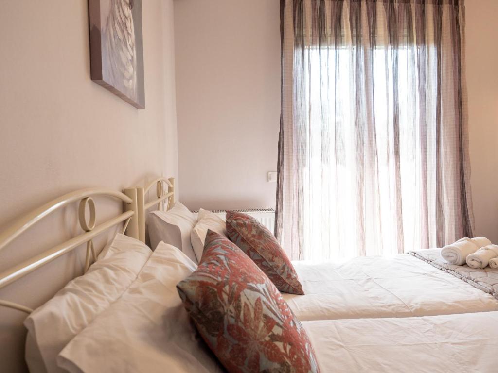 Postel nebo postele na pokoji v ubytování Euphoria Country House