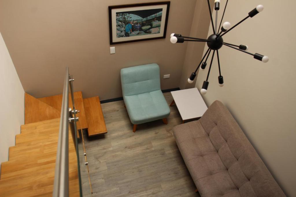 Posezení v ubytování Hotel Plaza El Santuario