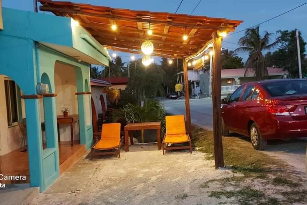 Posezení v ubytování Casa Merech