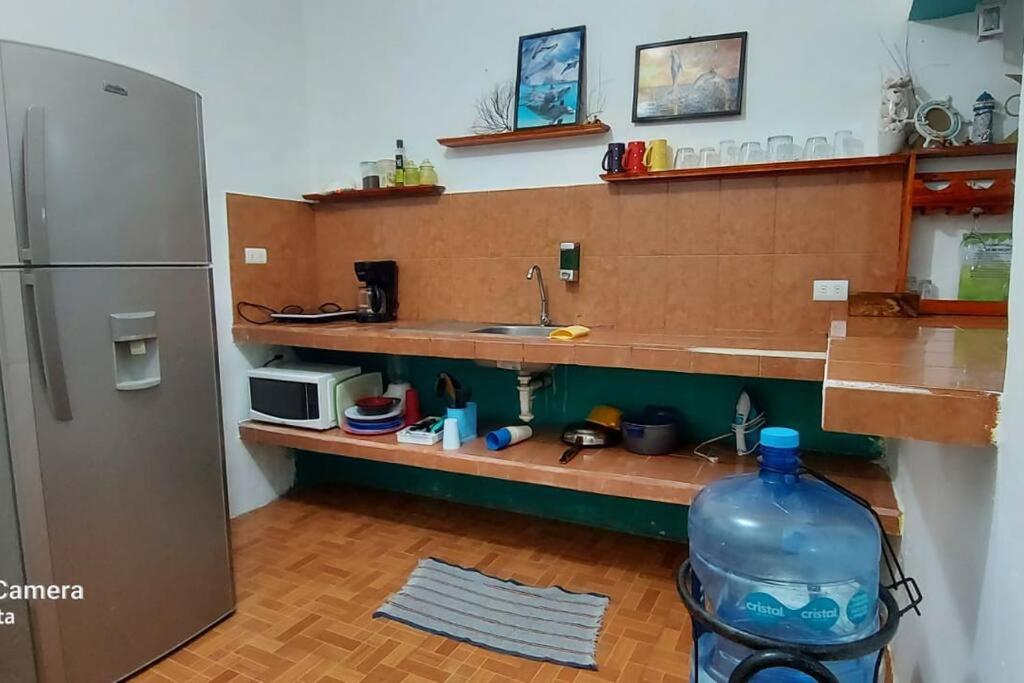 Kuchyň nebo kuchyňský kout v ubytování Casa Merech