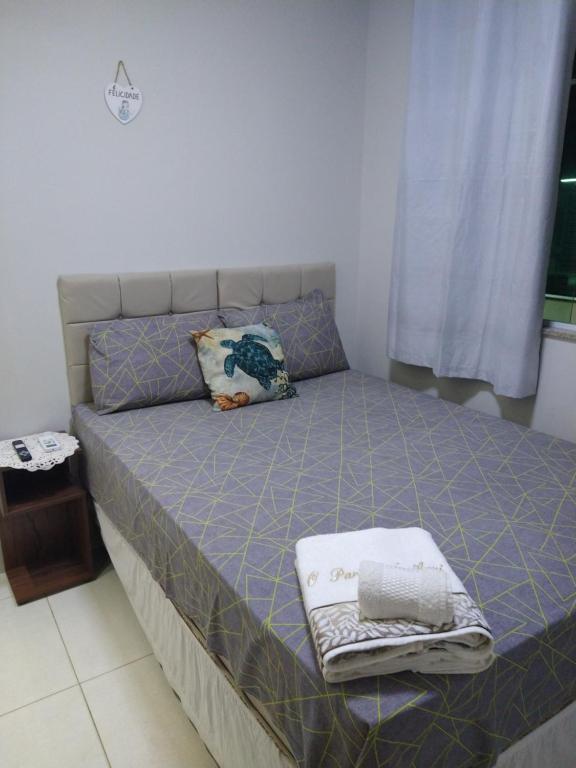 Postel nebo postele na pokoji v ubytování Pousada OPA - O Paraíso é Aqui Abrolhos