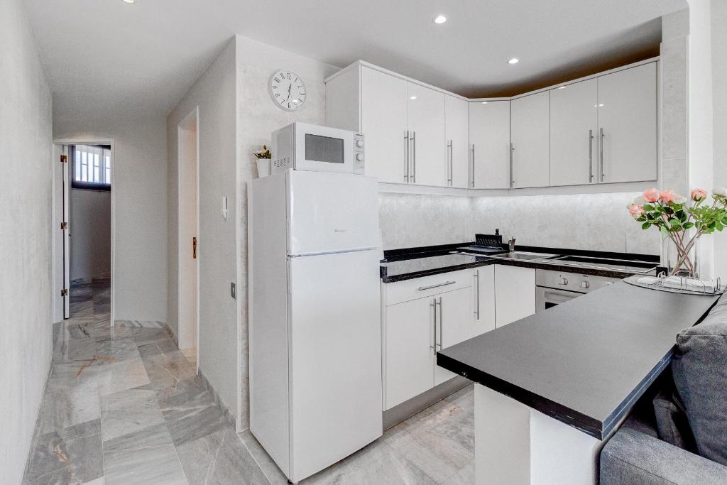Kuchyňa alebo kuchynka v ubytovaní Apartament Altamira