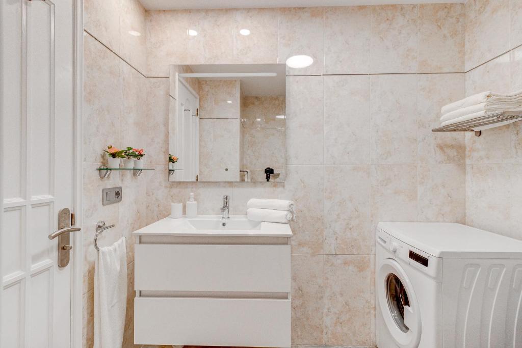 Kúpeľňa v ubytovaní Apartament Altamira