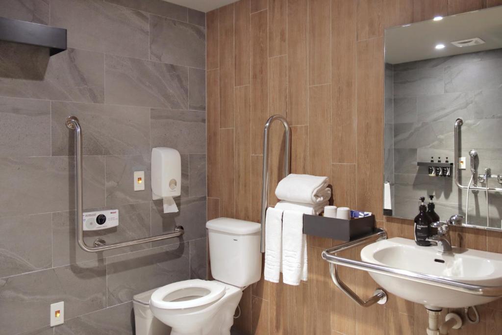 Koupelna v ubytování Kindness Day Hotel