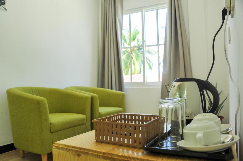 Posezení v ubytování Asseyri Guest House
