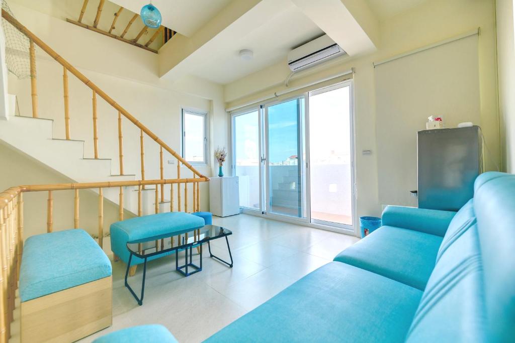 Posezení v ubytování Island Arch Homestay