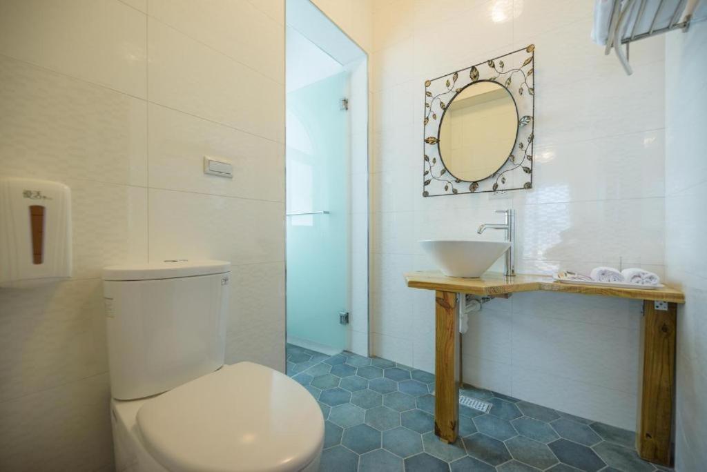Koupelna v ubytování Island Arch Homestay