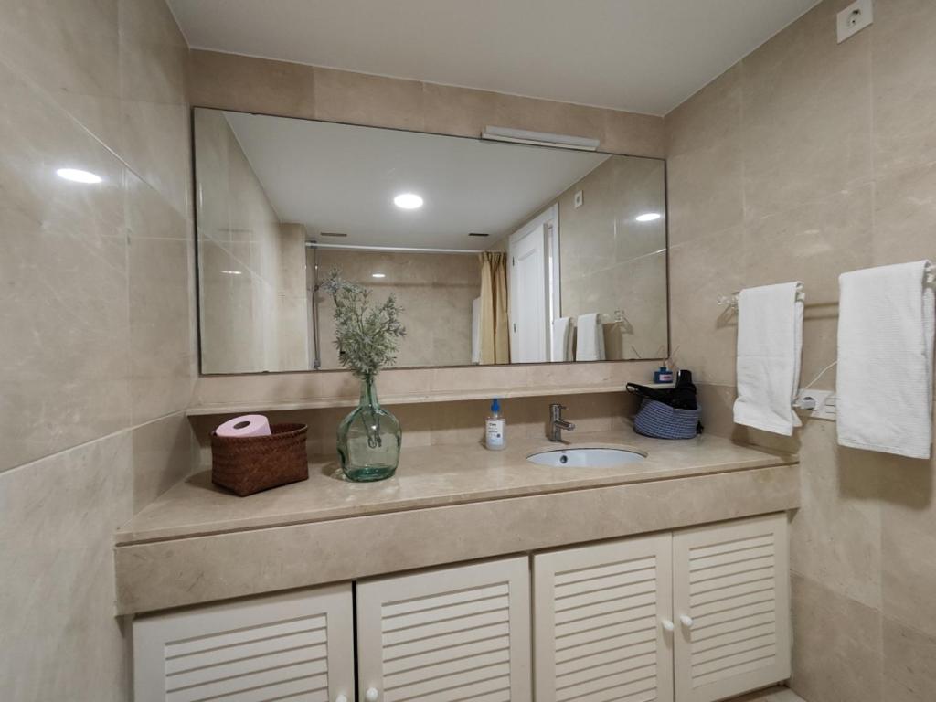 Koupelna v ubytování Estudio Puerto de Sotogrande