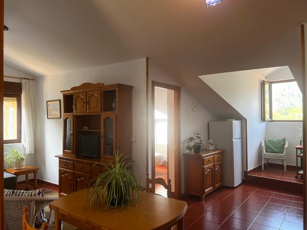 Kuchyň nebo kuchyňský kout v ubytování Camín de la reina
