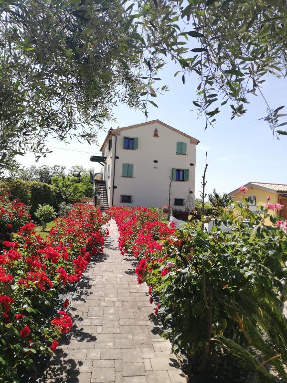Vonkajšia záhrada v ubytovaní Casa Vacanze Angelica