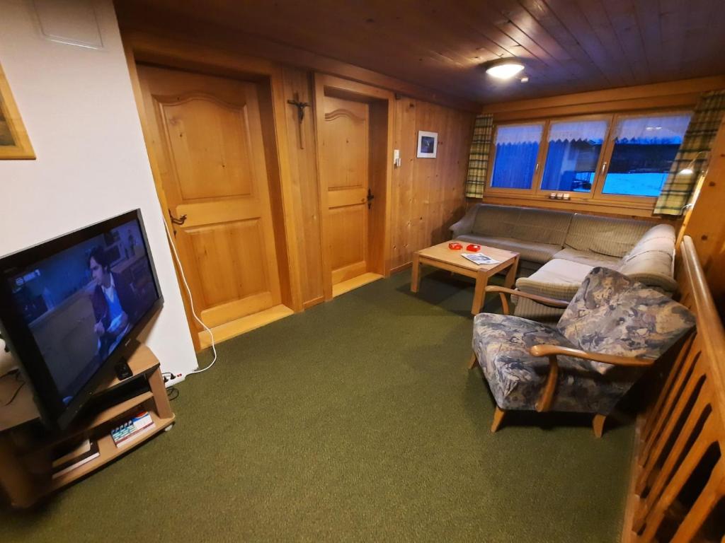 A television and/or entertainment centre at Apartment Dekker