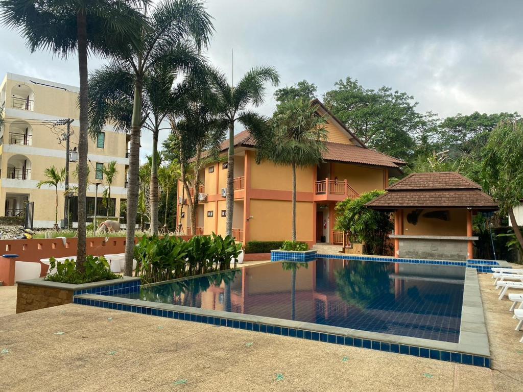 Bazén v ubytování Du-sila Hotel kohchang nebo v jeho okolí