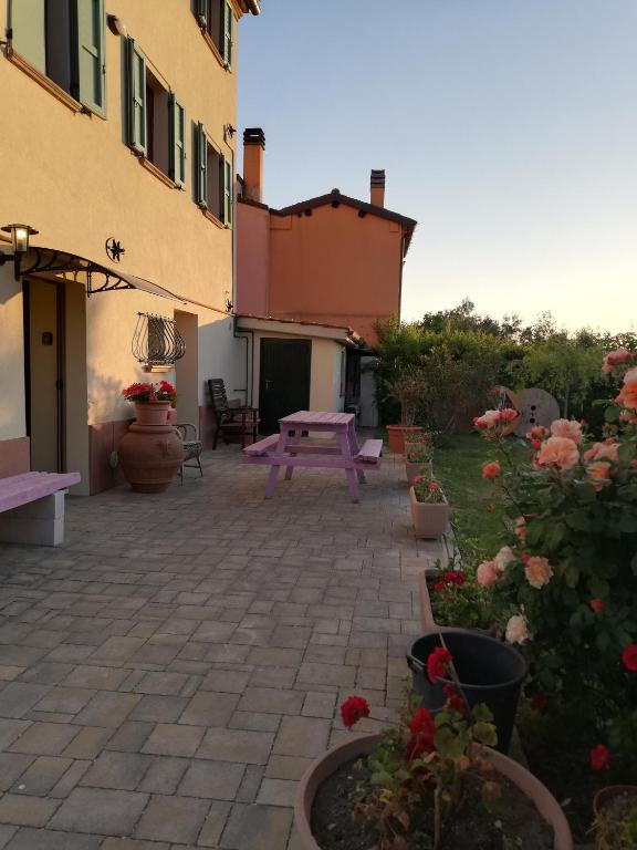 Vonkajšia záhrada v ubytovaní Casa Vacanze Angelica