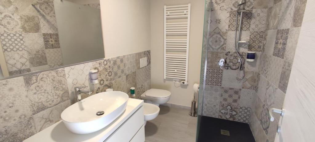 Koupelna v ubytování Valdisieve Guest House Appartamento 20 minuti da Firenze
