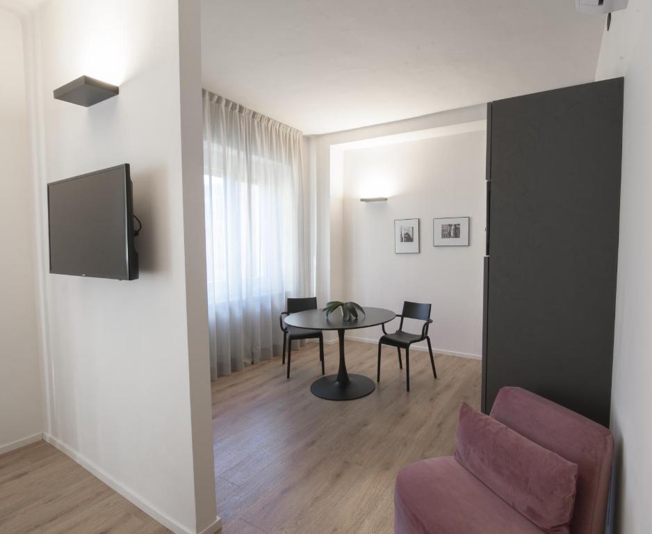 Telewizja i/lub zestaw kina domowego w obiekcie San Carlo Suite Torino