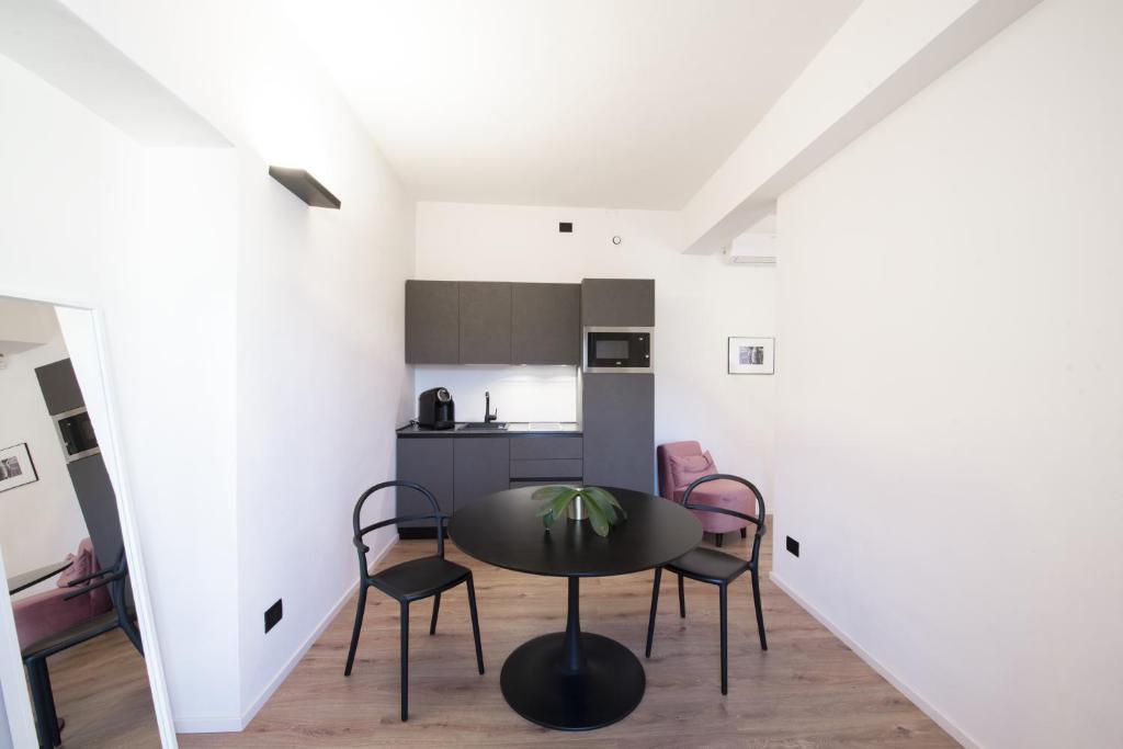 Kuchnia lub aneks kuchenny w obiekcie San Carlo Suite Torino