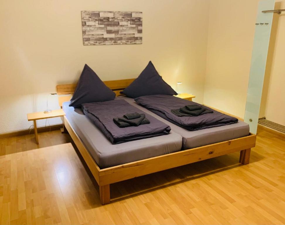 Ένα ή περισσότερα κρεβάτια σε δωμάτιο στο Apartment & Klang