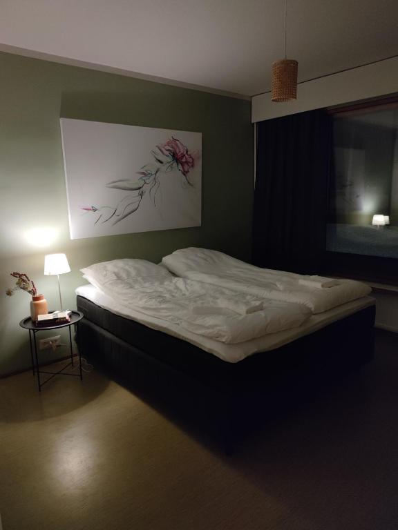 Cama ou camas em um quarto em Villa Astrid