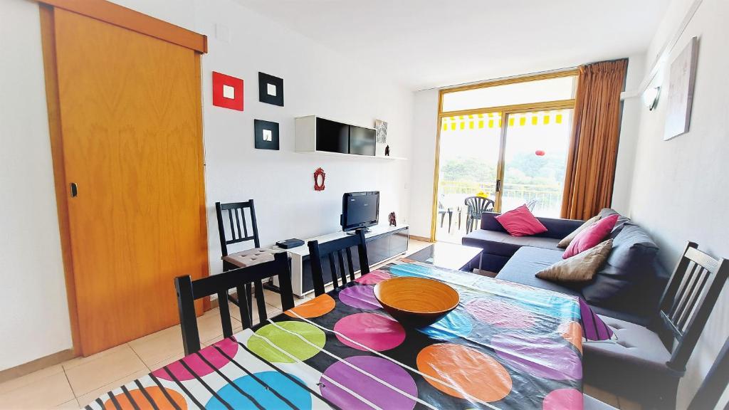 Posezení v ubytování Apartamentos La Masia 002