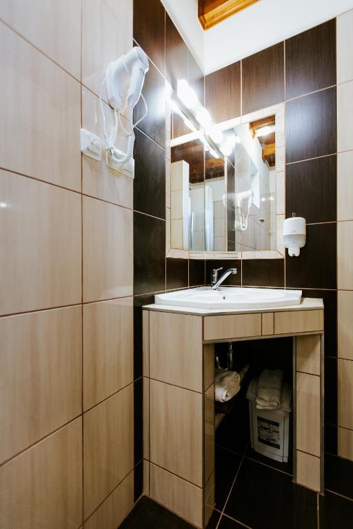 Koupelna v ubytování Németh Apartmanházak