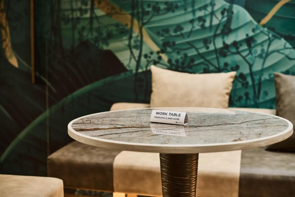 Posezení v ubytování Hotel Da Vinci