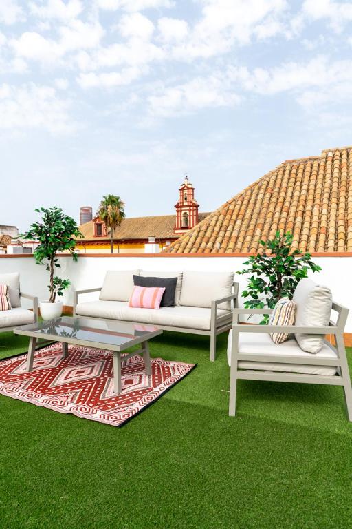 Posezení v ubytování OleHousing-San Lorenzo