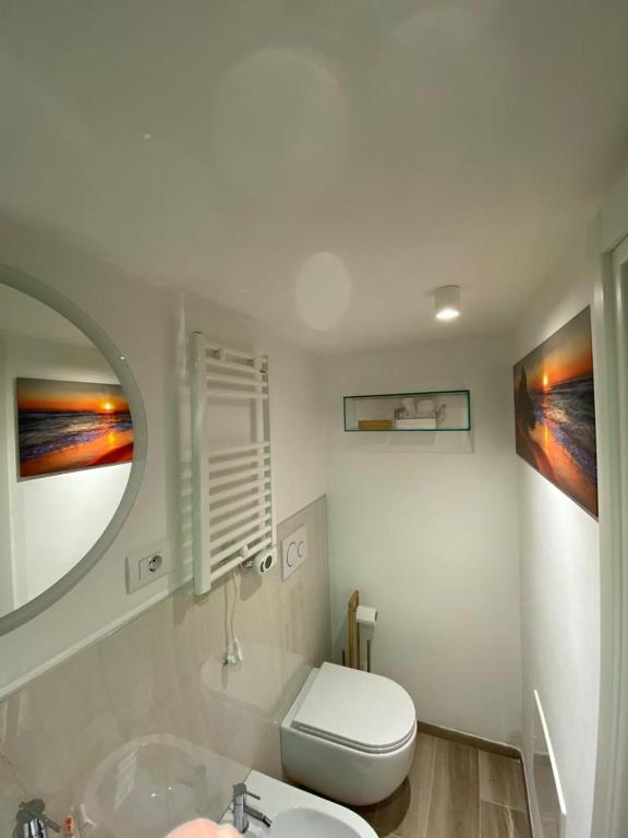 Koupelna v ubytování Visavi' Luxury Room