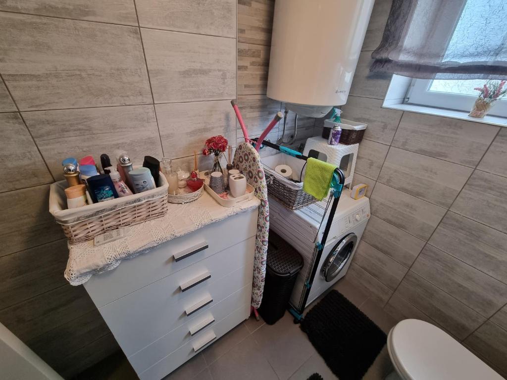 Kúpeľňa v ubytovaní Apartment Blaoss