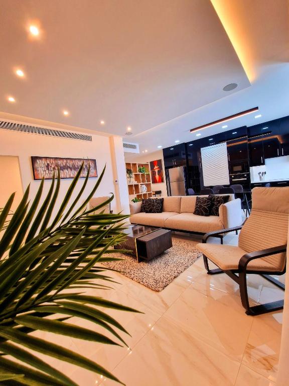 Posezení v ubytování Sveltos Residence Suites