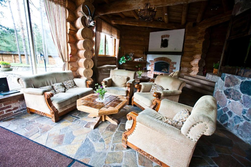 Posezení v ubytování Greete Motel