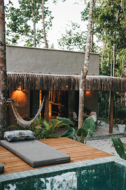 Bazén v ubytování CASA SUKHA Hotel nebo v jeho okolí