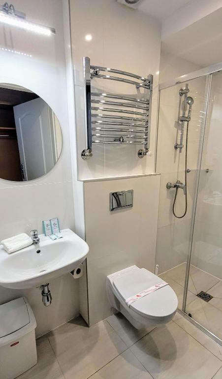 Kúpeľňa v ubytovaní Hotel Orle