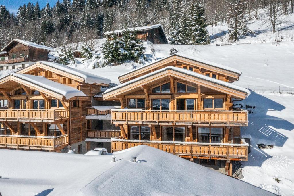 Chalet Floquet de Neu Les Gets- BY EMERALD STAY v zime