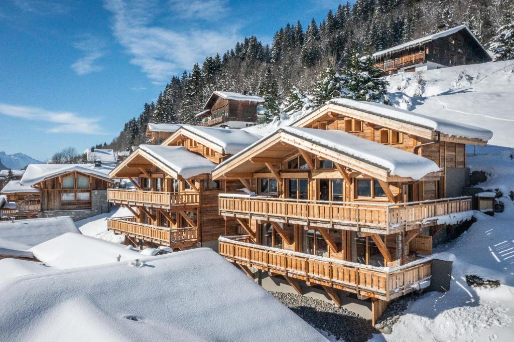 Chalet Floquet de Neu Les Gets- BY EMERALD STAY v zime