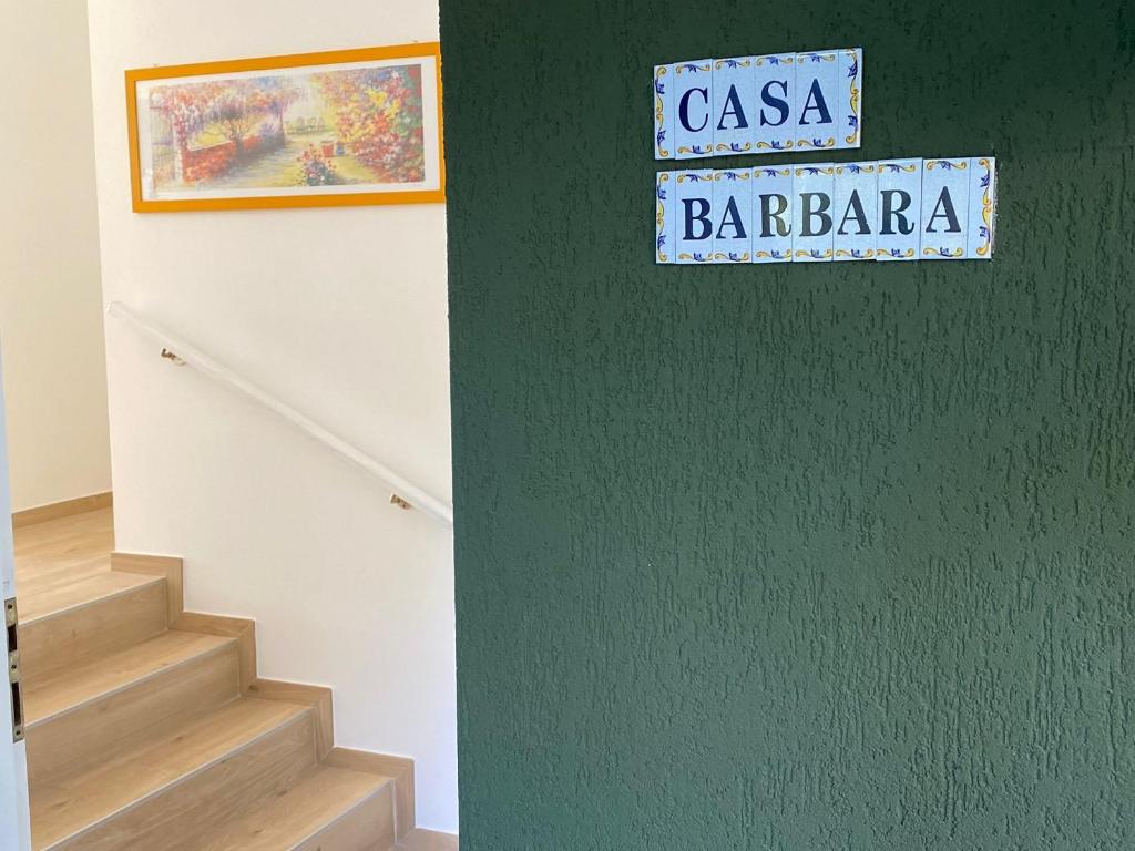Certifikát, hodnocení, plakát nebo jiný dokument vystavený v ubytování Barbara