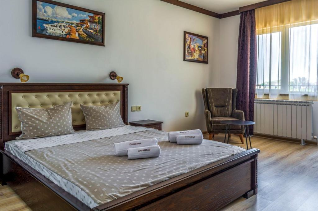 Postel nebo postele na pokoji v ubytování Sunny Paradise ll
