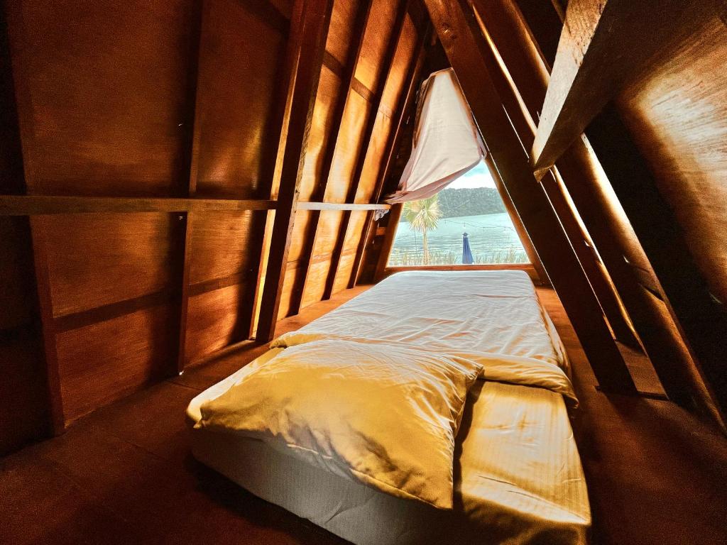 Postel nebo postele na pokoji v ubytování Diamond Glamping by BIO Management